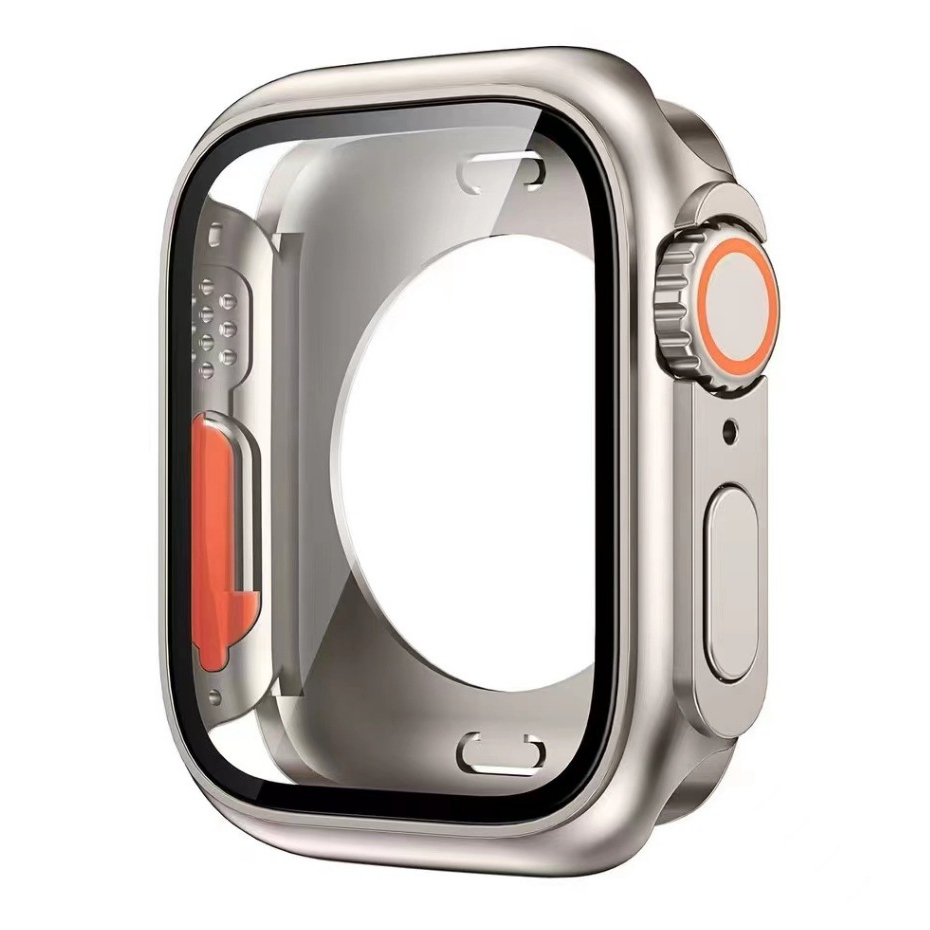 Ốp Bảo Vệ Màn Hình Bằng PC Cứng Siêu Mỏng Cho Apple Watch 45mm 44mm 40mm 41mm iwatch 8 / 7 / 6 / 5 / 4