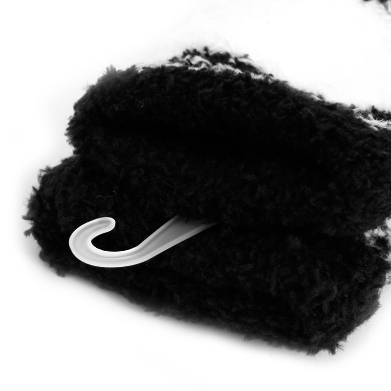 Găng Tay Vải Lông Cừu San Hô Dày Mềm Mại Màu San Hô Dễ Phối Đồ Thời Trang Mùa Đông Cho Bé