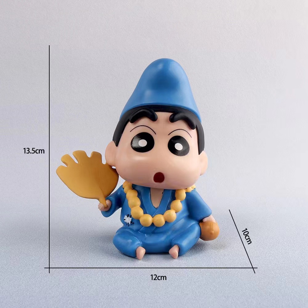 Mô Hình Nhân Vật shin-chan nohara shinnosuke 13.5cm Bằng pvc Để Bàn Trang Trí