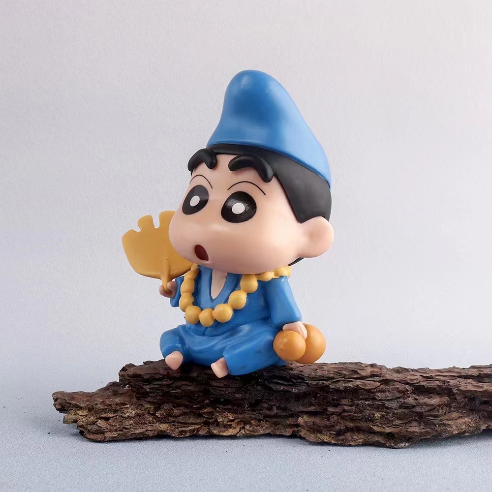 Mô Hình Nhân Vật shin-chan nohara shinnosuke 13.5cm Bằng pvc Để Bàn Trang Trí