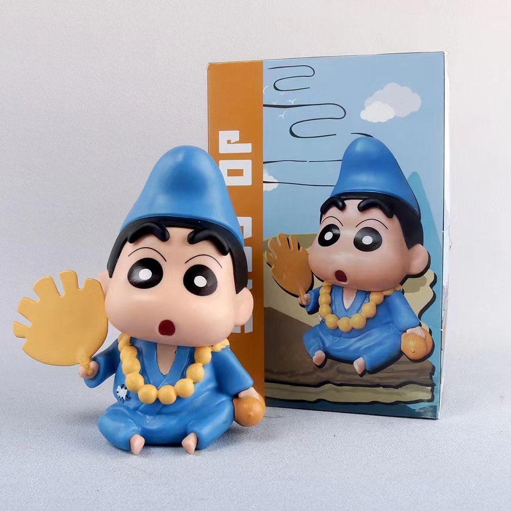 Mô Hình Nhân Vật shin-chan nohara shinnosuke 13.5cm Bằng pvc Để Bàn Trang Trí