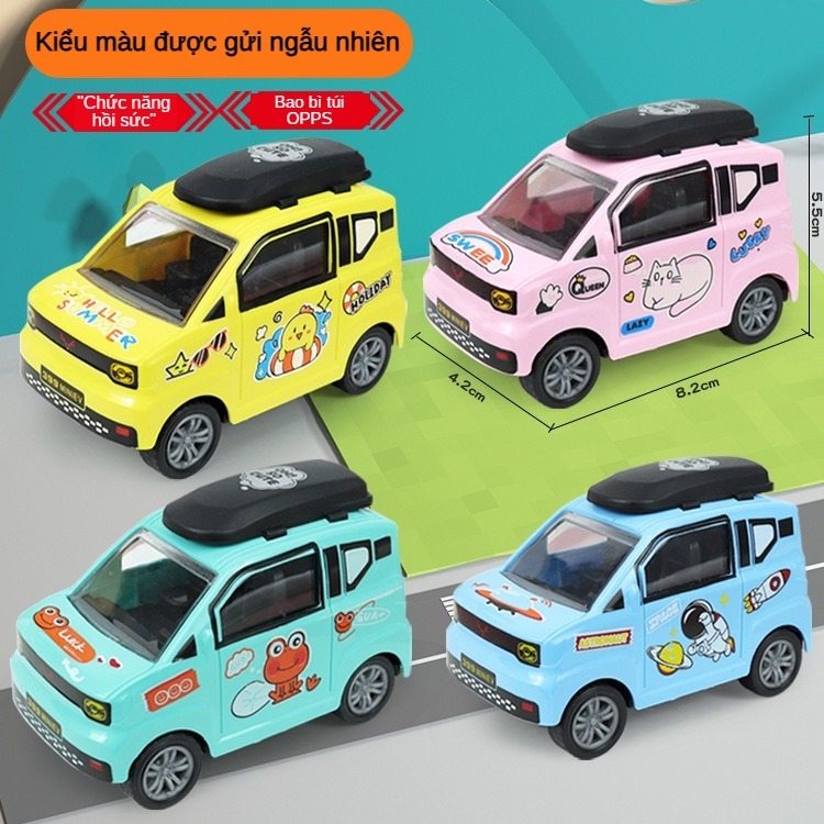 Đồ Chơi Xe Kéo Mini Dễ Thương Cho Bé Mẫu Giáo