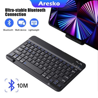 Bàn Phím Bluetooth Không Dây Cho IOS Android Windows for IPad Samsung Xiaomi Huawei Teclado