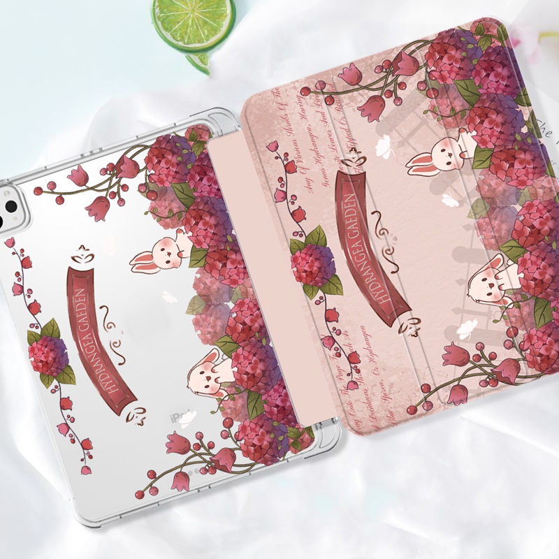 Bao Da Máy Tính Bảng Bằng Acrylic Hình Thỏ Cho iPad 10th Gen 10.9 2022 2021 10.2 Inch Gen 9th Gen 8Th 7th Gen Air5 iPad Pro 10.9