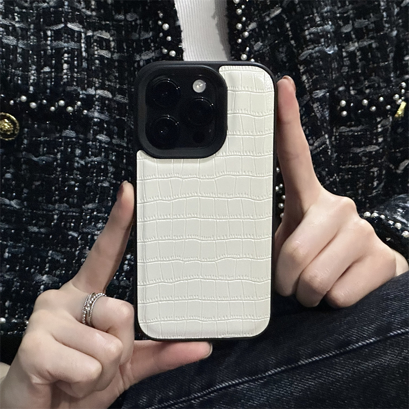 Mới Ốp Điện Thoại Da Cá Sấu Chống Sốc Cho iphone 15 pro max 15 pro 15 14 pro max iphone 13 12 11 pro max