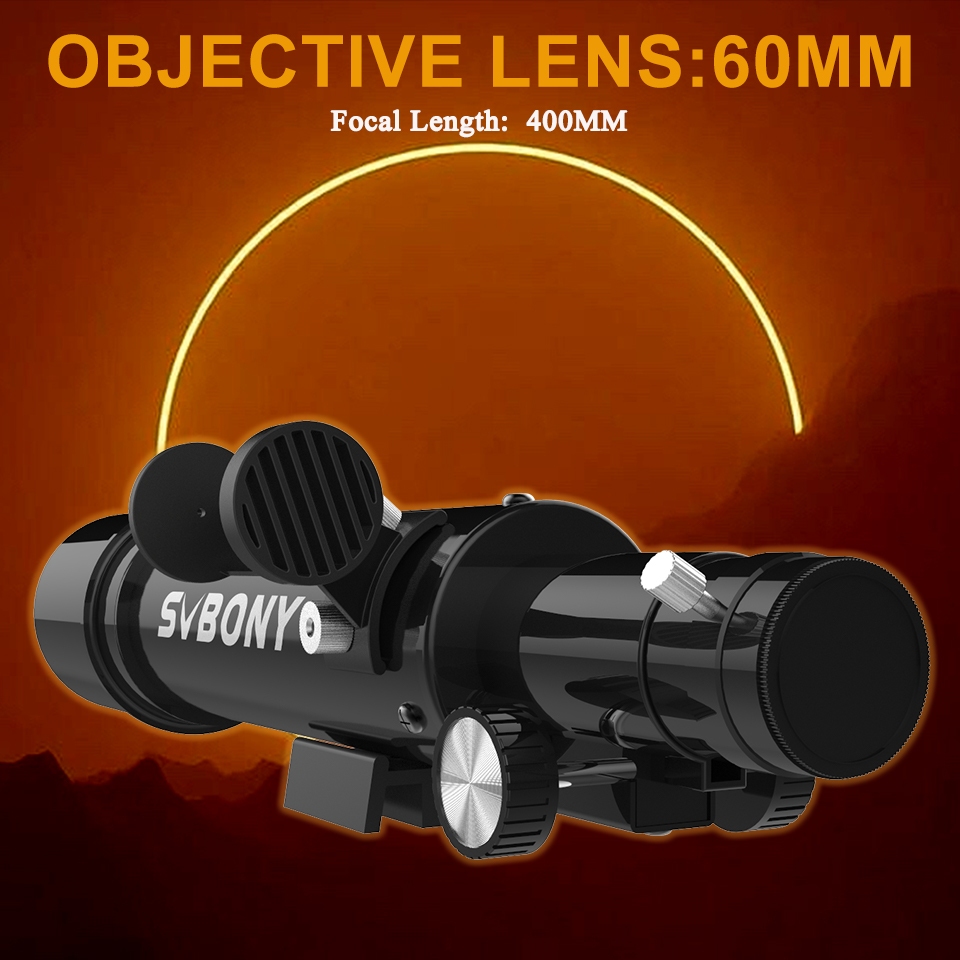 Sbby Ống Nhòm Năng Lượng Mặt Trời sv510 60mm f / 6.6 Kèm Ba Lô