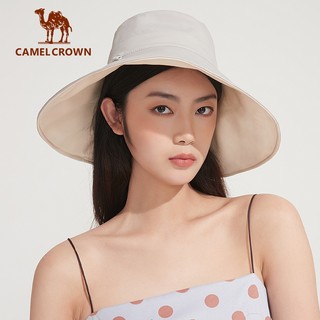 Mũ tai bèo CAMEL CROWN che nắng chống tia uv bảo vệ mặt thời trang mùa hè cho nữ