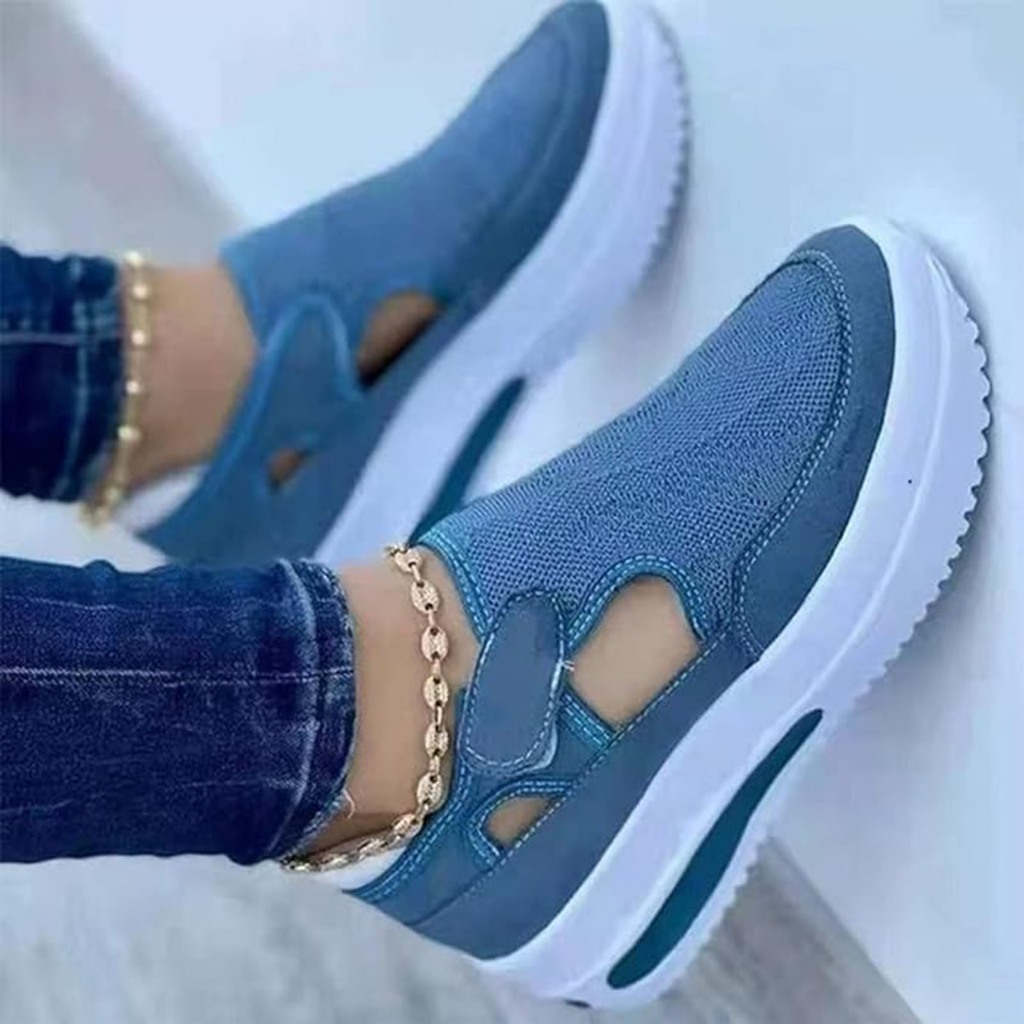 Giày Nữ Kiểu Dáng Đơn Giản Có size Lớn Phong Cách Thời Trang Mới 2023