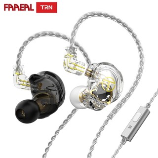 Tai nghe thể thao FAAEAL TRN ST2 1BA và 1DD âm thanh hifi có thể tháo rời giảm tiếng ồn chất lượng cao