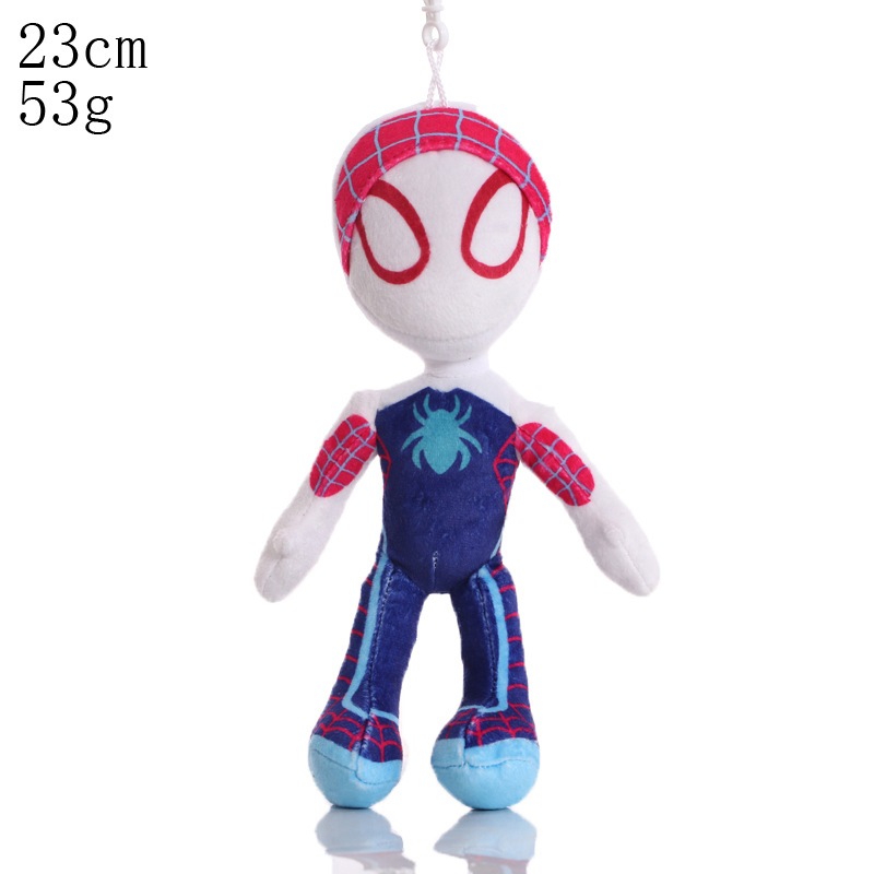 Búp Bê Nhồi Bông 18 Kiểu marvel the avengers Spiderman black panther iron man hulk groot captain america Làm Quà Sinh Nhật Cho Bé