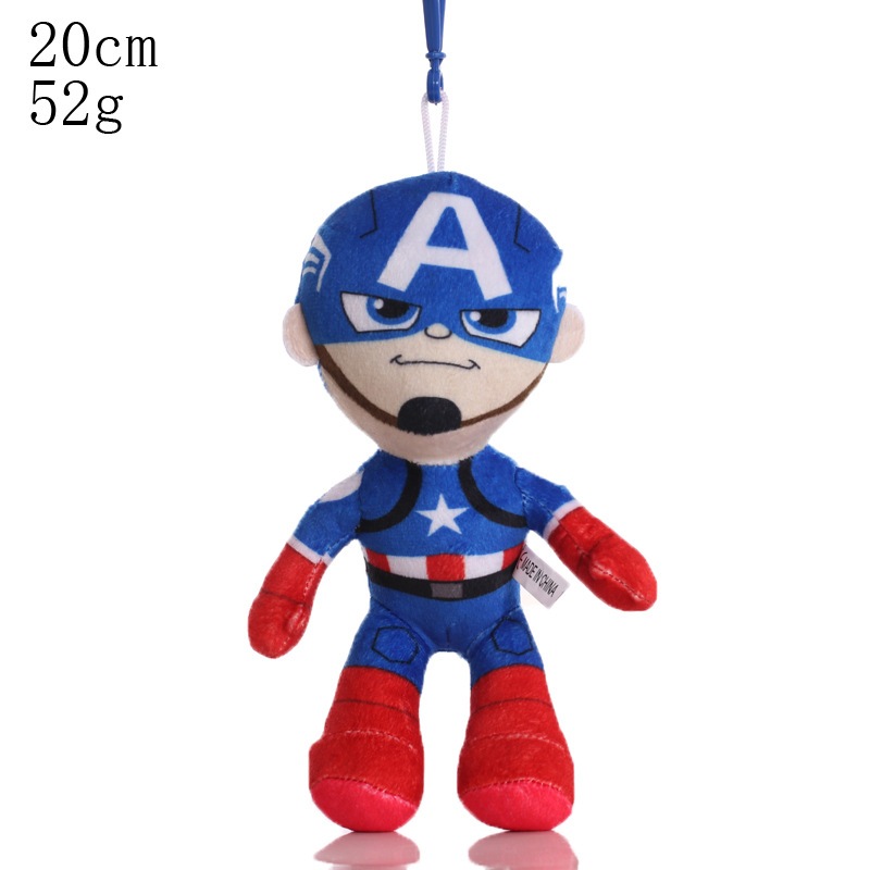Búp Bê Nhồi Bông 18 Kiểu marvel the avengers Spiderman black panther iron man hulk groot captain america Làm Quà Sinh Nhật Cho Bé