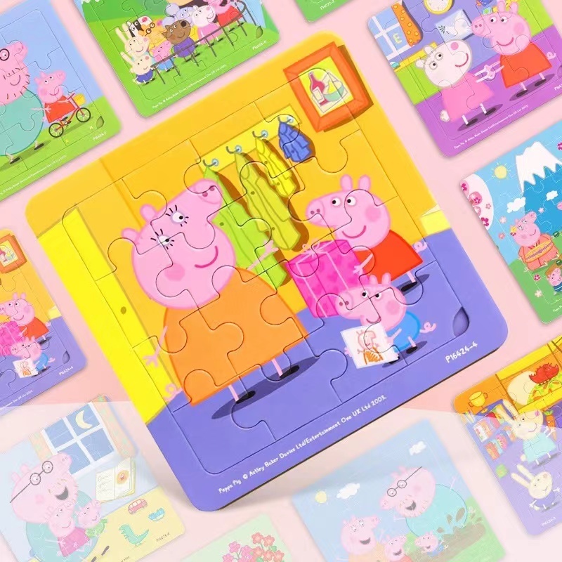 Đồ chơi trẻ em Ghép Hình Heo Peppa