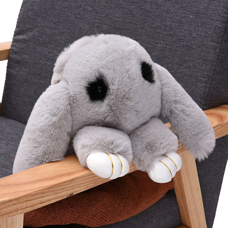 NALLCHEER túi đeo vai sang trọng cho bé gái Túi đeo chéo hình thỏ dễ thương mùa đông