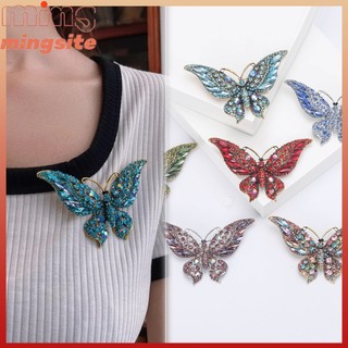 Phụ nữ châu Âu phổ biến lớn trâm bên may mặc phụ kiện Zircon hợp kim vật liệu