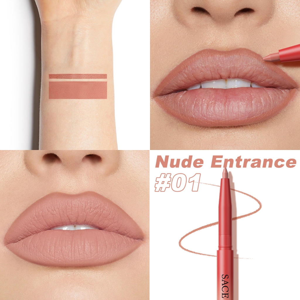 SACE LADY Chì Kẻ Viền Môi Đa Năng Trang Điểm Chuyên Nghiệp