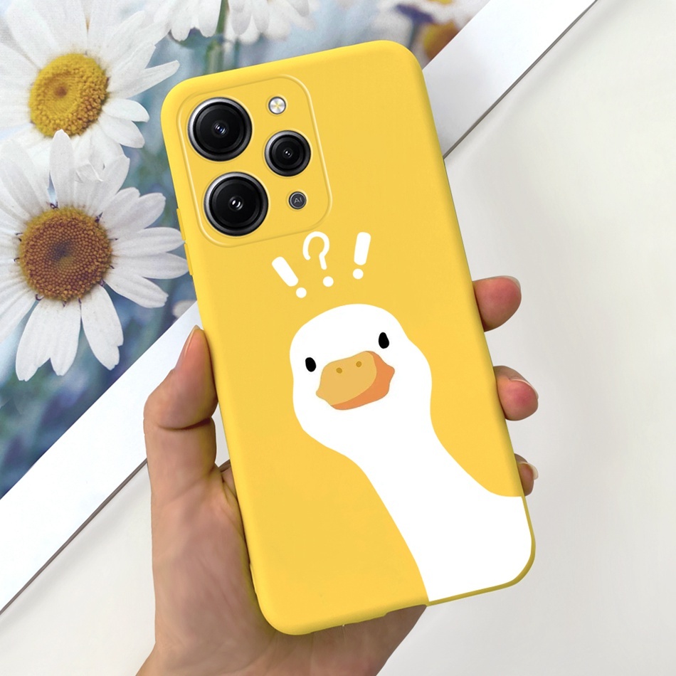 Xiaomi Ốp Điện Thoại tpu Dẻo Họa Tiết Hoạt Hình Khủng Long / Mèo / Phi Hành Gia Cho redmi12 2023 redmi12 4g