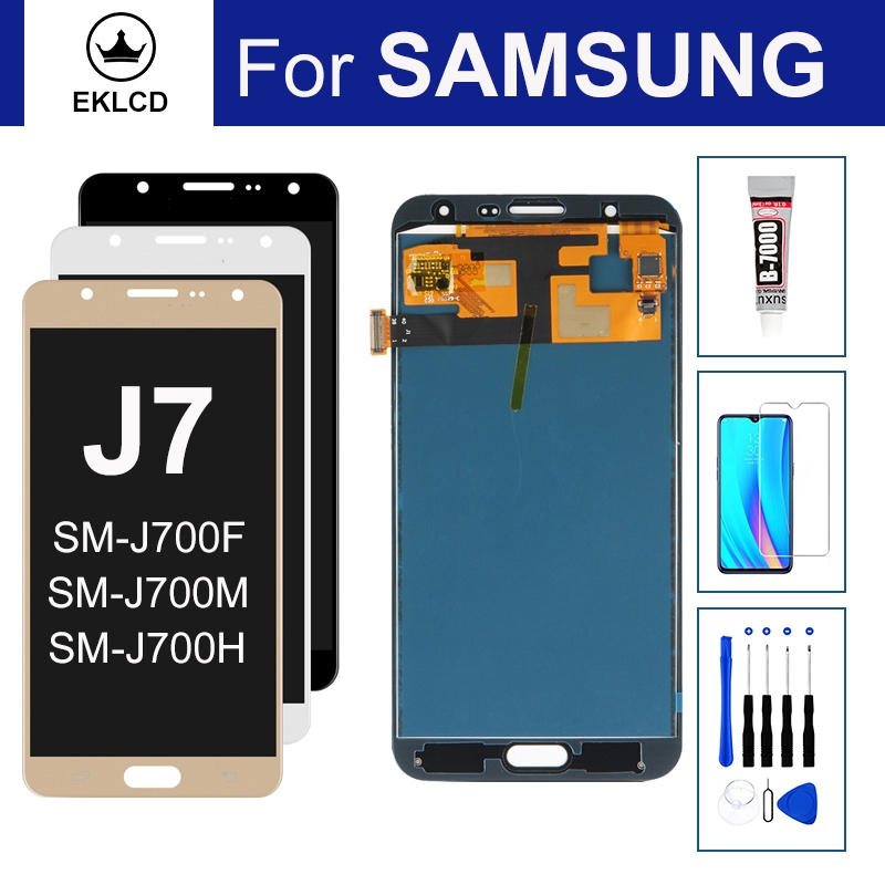 Màn Hình LCD Cho Samsung Galaxy J7 2015 J700 J700F J700H / DS J700M J7 Bộ Số Hóa Màn Hình Cảm Ứng