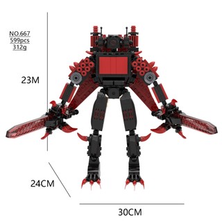 Skibidi Mô Hình robot Nam Châm Lửa Có Thể Lửa Và Chữ vs Camera