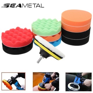 Đánh bóng ô tô seametal bộ 12 miếng bọt biển đánh bóng xe hơi