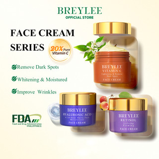Kem Axit Hyaluronic/ Vitamin C/ Retinol Breylee Dưỡng Ẩm Làm Mờ Nếp Nhăn Chống Lão Hóa 40g