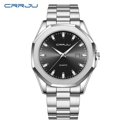 Đồng Hồ quartz crrju Chất Liệu Thép Không Gỉ Chống Thấm Nước 5004 x