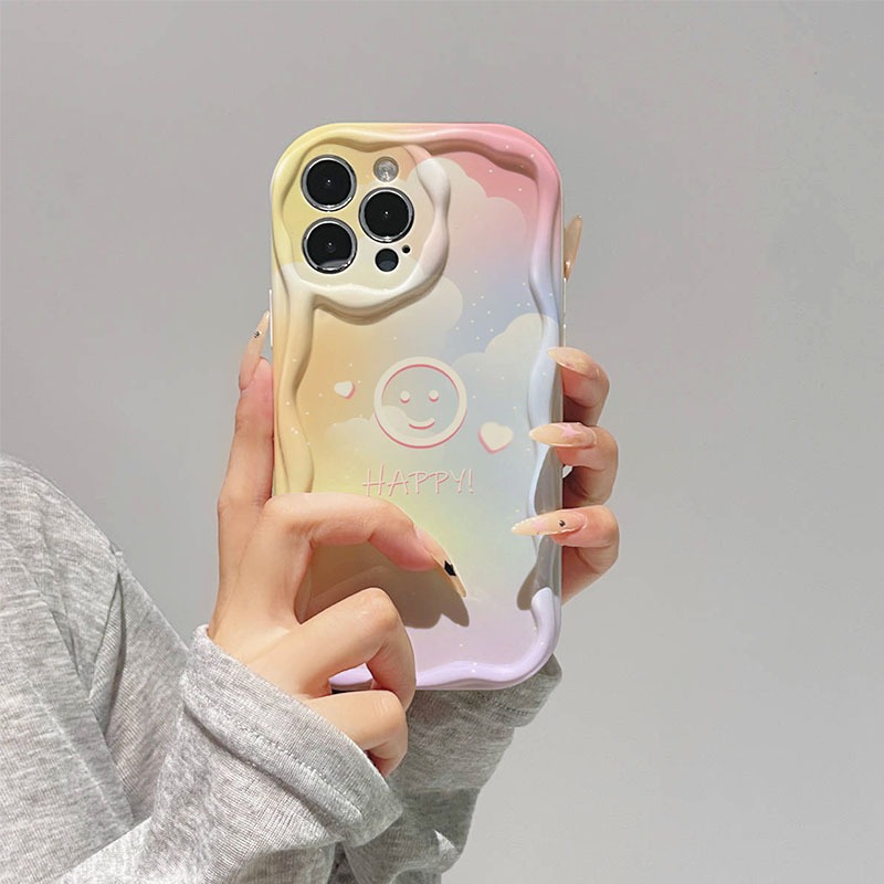 Ốp Điện Thoại Silicon Hình Mặt Cười iphone 15promax 14promax 11 11promax 6plus 7 8 6 7plus x xs max xr 15 12 8plus 13promax 12promax