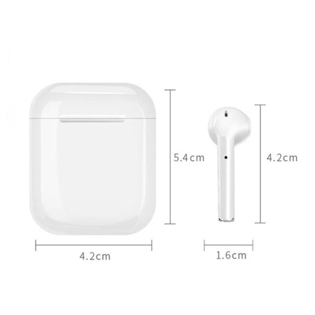 Tws Tai Nghe bluetooth Không Dây i12 mini Tích Hợp Móc Khóa Họa Tiết Hoạt Hình Dễ Thương