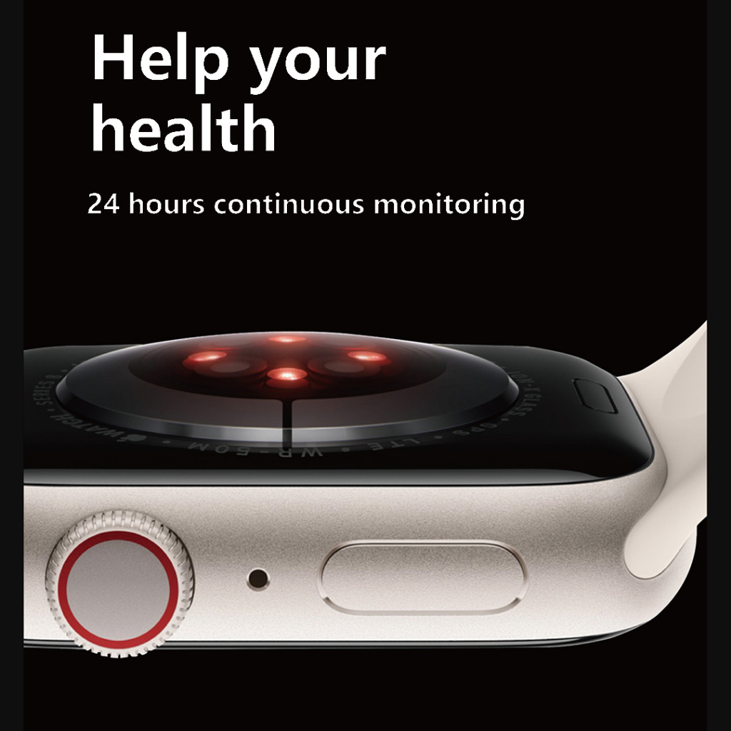 Đồng Hồ Thông Minh H12 Pro+ Màn Hình 1.95 Inch Hỗ Trợ bluetooth Theo Dõi Nhịp Tim / Oxy Trong Máu / Đếm Bước / Thông Tin / Phát Nhạc