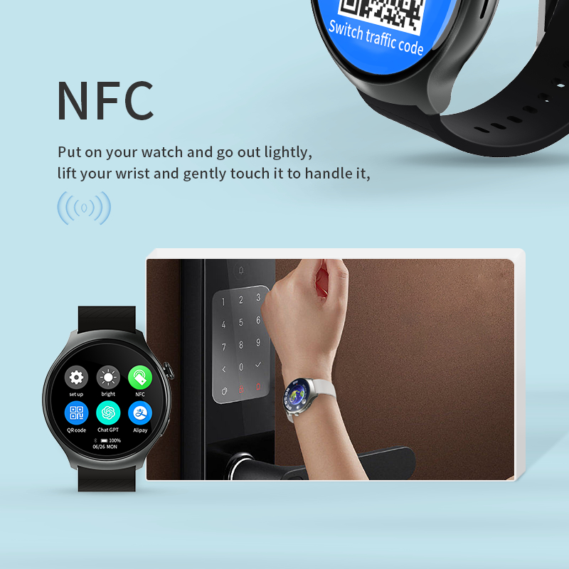Đồng hồ thông minh XIAOMI YOUPIN JW4 Pro 1.52 inch kết nối Bluetooth theo dõi nhịp tim/ huyết áp đa năng