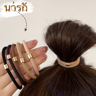 Dây cột tóc đuôi ngựa co giãn siêu bền phong cách hàn quốc dễ thương cho nữ
