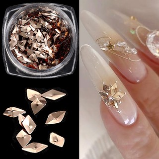 Hạt kim cương giả hình thoi 3d lấp lánh trang trí móng tay nhật hàn pxf