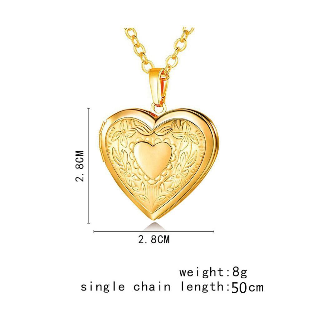 Osier Vòng cổ Mặt Hình Trái Tim Thời Trang Thích Hợp Làm Quà Tặng Cho Bạn Bè