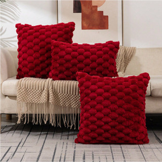  IKEA Vỏ Gối Hình Vuông 50x50 45x45cm 30x50cm Bằng Nhung Phong Cách Bắc Âu 