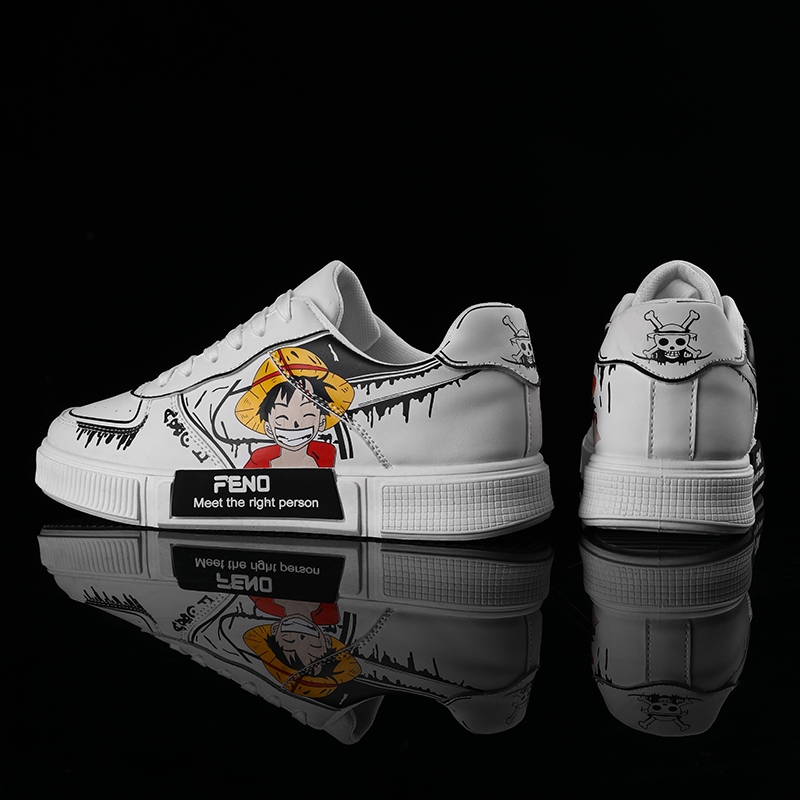 Hàng Có Sẵn Giày sneaker In Hình anime demon slayer Thiết Kế Thoải Mái Bền Bỉ Thời Trang Thường Ngày Cho Nam Và Nữ
