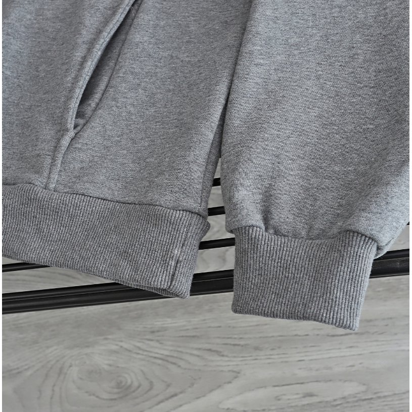 Áo Hoodie Bằng Vải cotton 400g Màu Trơn In Hình Cô Bé Quàng Khăn Đỏ Phong Cách Đường Phố