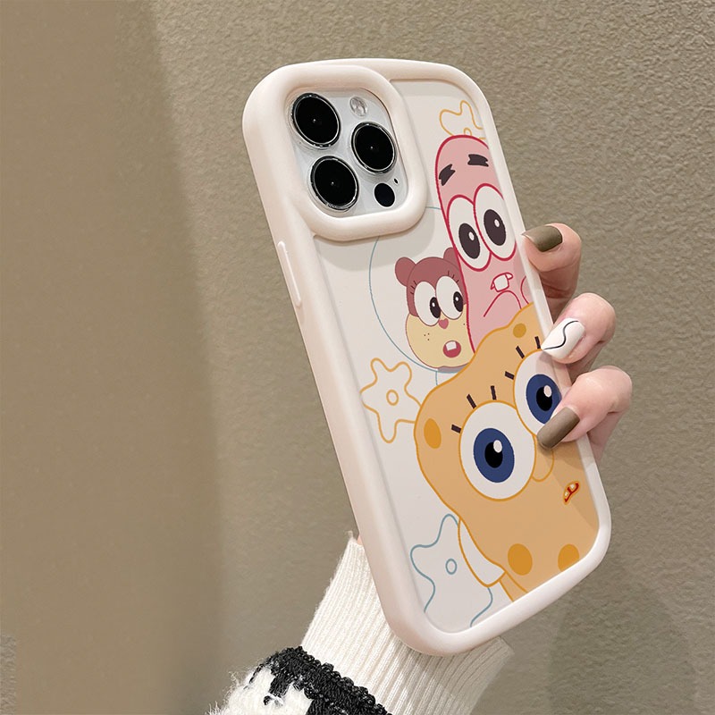 Ốp Điện Thoại Hình Bọt Biển Cho iphone 11promax 8plus xr xsmax 14promax 7 6 7plus 6s plus 14 11 12 13 13pro 11pro 12pro