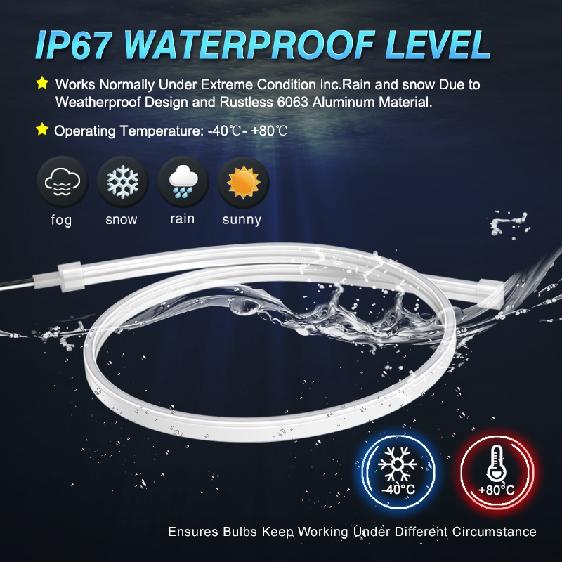 Maxgtrs Set 2 Dải Đèn led drl 30 45 60cm Ánh Sáng Trắng / Xanh Dương / Đỏ Linh Hoạt Tiện Dụng Cho Xe Hơi