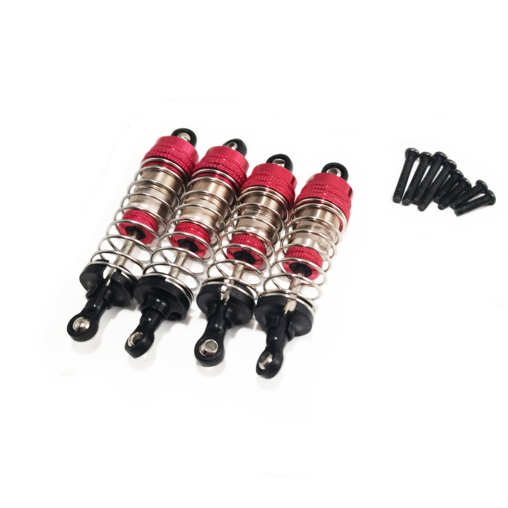 Wltoys 144001 124017 124016 124019 Phụ Kiện Giảm Xóc Trước Và Sau Bằng Silicon Cho Xe rc 500CTS