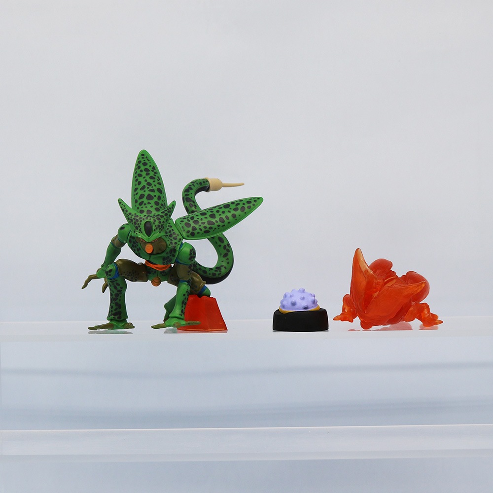 Set 8 Mô Hình Nhân Vật Phim Hoạt Hình dragon ball z 10cm Trang Trí Bàn Làm Việc