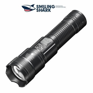 Đèn pin Siêu sáng SMILING SHARK SD1030 M60 6000LM Led Hiển thị nguồn 3 chế độ Type-C Có thể sạc lại Không thấm nước ngoài trời Cắm trại