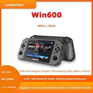 Máy chơi game cầm tay anbernic win600 3050e 5.94 "win11 amd 3050e 8g ddr4 chất lượng cao