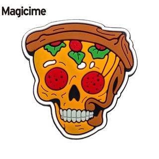 Giày Cao Su pvc Mềm Họa Tiết Hoa Kèm Khóa Độc Đáo Trang Trí halloween