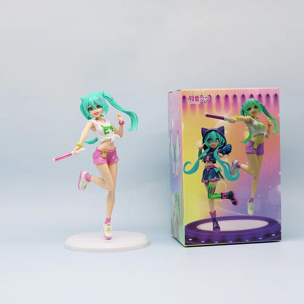 Mô Hình Nhân Vật hatsune miku 19-21cm Trang Trí Bàn Làm Việc