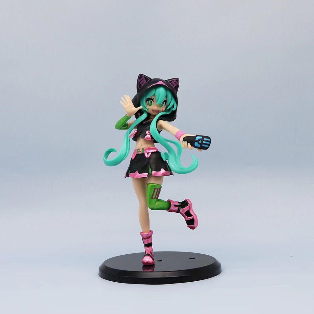 Mô Hình Nhân Vật hatsune miku 19-21cm Trang Trí Bàn Làm Việc