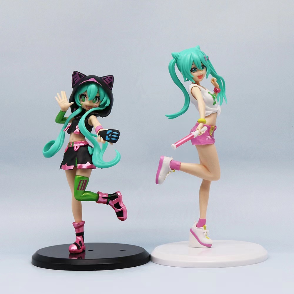 Mô Hình Nhân Vật hatsune miku 19-21cm Trang Trí Bàn Làm Việc