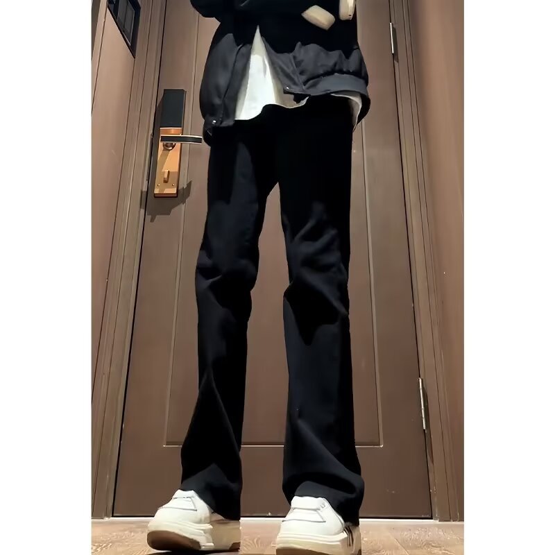 Quần Jean Đen Rách Gối Cá Tính Cho Nam Nữ