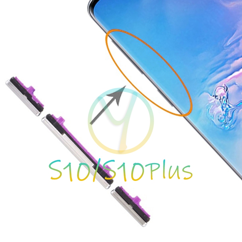 Bộ Nút Bấm Nguồn + Nút Nguồn + Nút Bấm Thay Thế Chuyên Dụng Cho samsung galaxy s10 / s10 plus