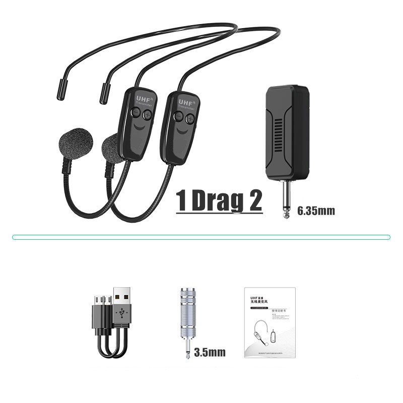 Micro mini Gắn Đầu Chuyên Nghiệp Không Dây Dùng Để Dạy Học / yoga