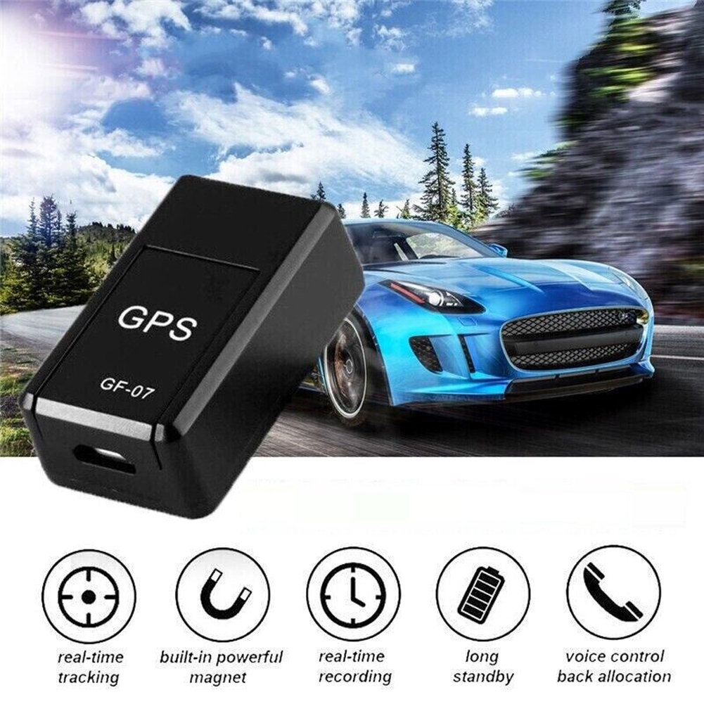 Trình theo dõi GPS từ tính Mini GF-07 cho ô tô – Bộ định vị xe chống trộm có theo dõi thời gian thực