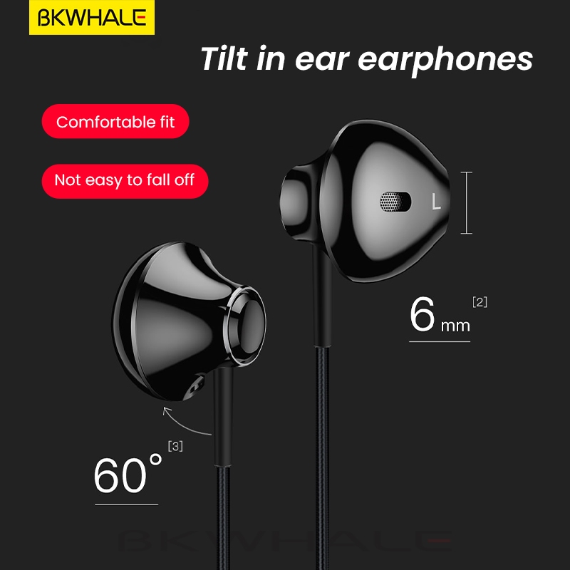 Tai Nghe Nhét Tai Jack Type-C TP33 Có Micro Âm Lượng Vòm Chuyên Dụng Cho Samsung iPad Pro